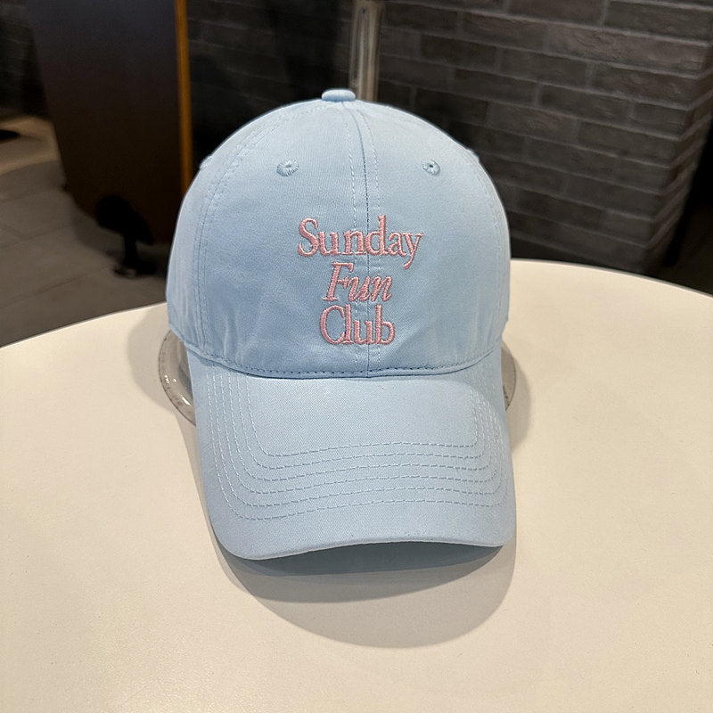 Unisex Bestickte Baumwoll-Baseballkappe Skanto