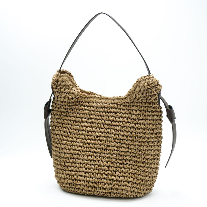 Handtasche aus hochwertigem Naturmaterial mit weichem Griff Skanto