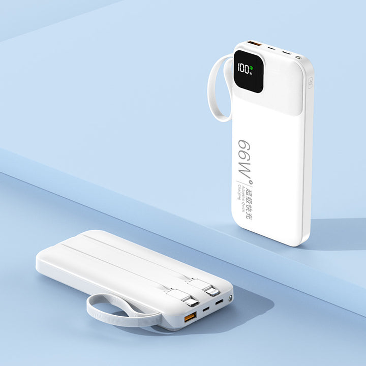 Hochleistungs-Powerbank mit LED-Display und Schnellladefunktion Skanto