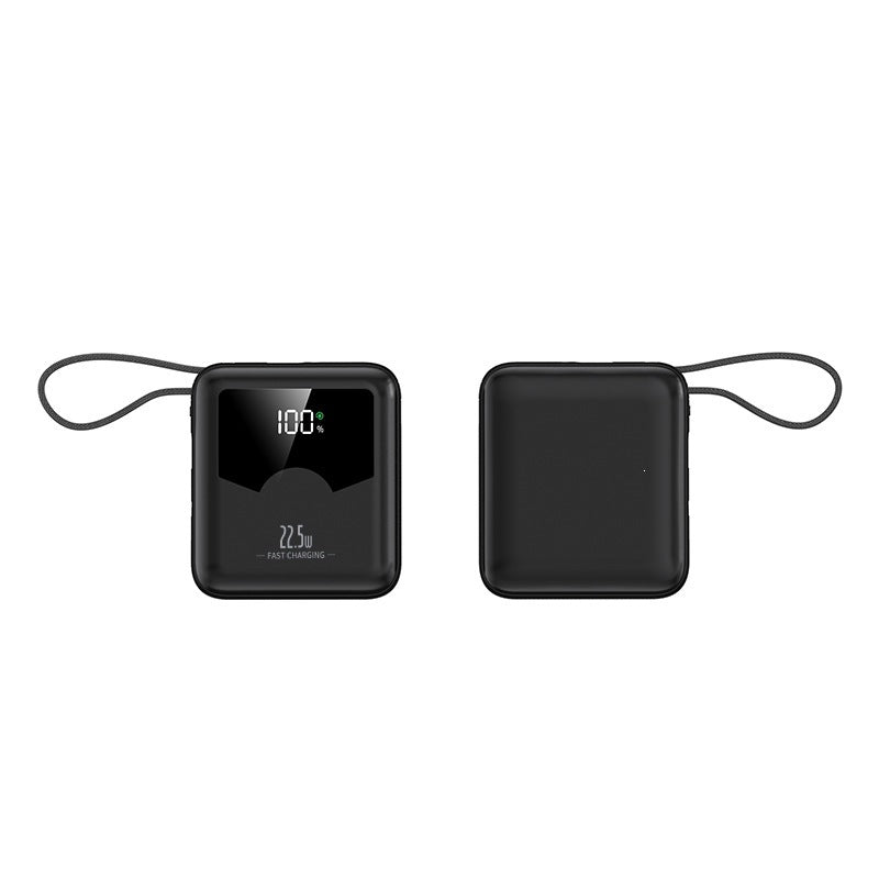 Tragbare Powerbank mit digitaler Ladeanzeige und Schnellladefunktion Skanto