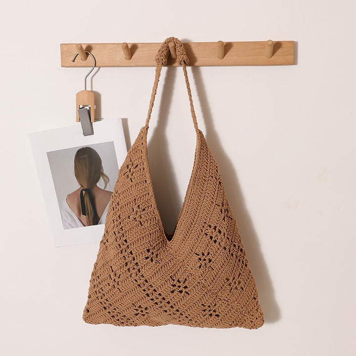 Handgeknüpfte V-Design Tote Bag Skanto