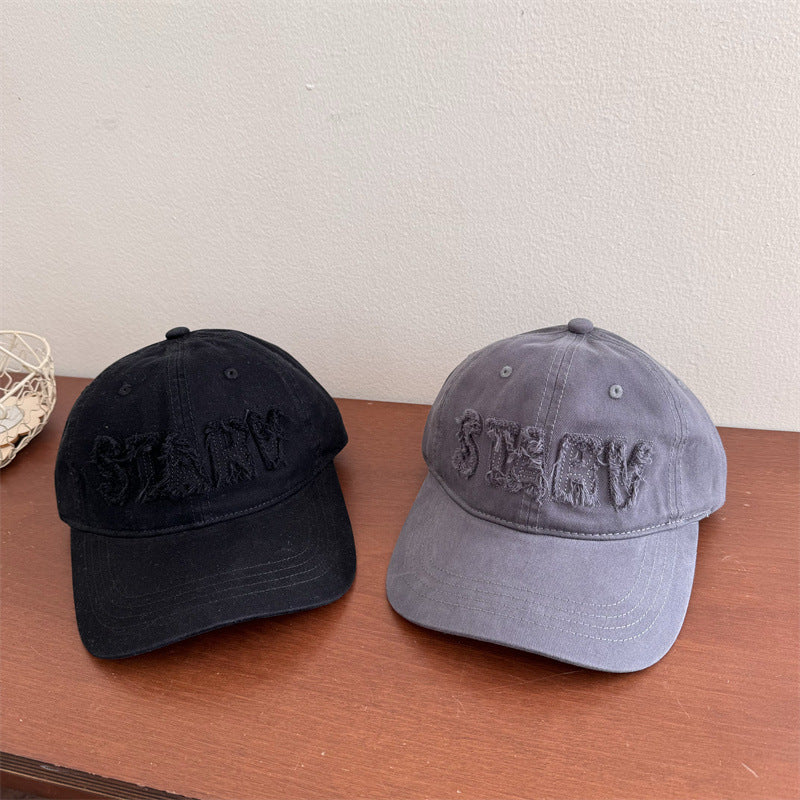 Damen Lässige Distressed-Baseballkappe Skanto
