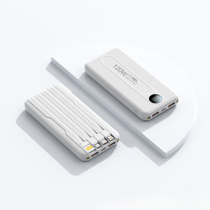 Hochleistungs-Powerbank mit Digitalanzeige und Schnellladefunktion Skanto