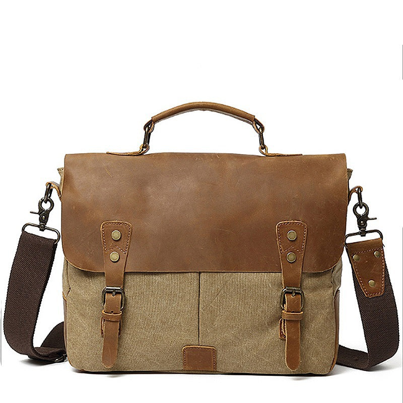 Robuste Active Bag aus strapazierfähigem Canvas und Skanto Leder