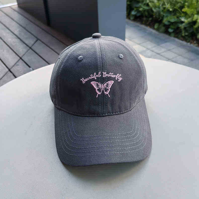 Damen Kappe Skanto mit Schmetterlingsstickerei