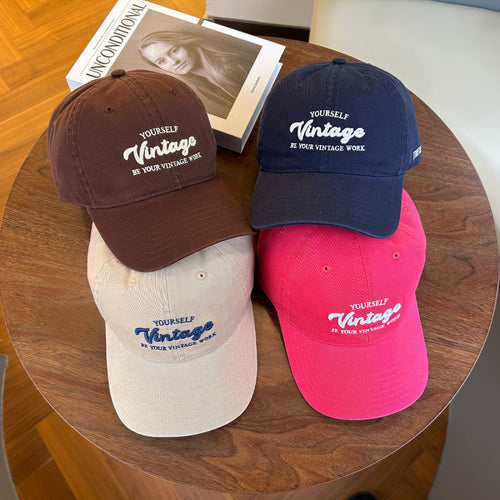 Damen Baseballkappe mit Stickerei im Vintage-Stil Skanto