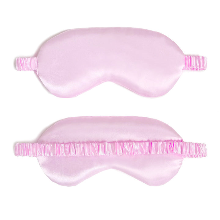 Ergonomische seidige Schlafmaske für Damen mit gepolstertem Nasensteg und elastischem Band Skanto