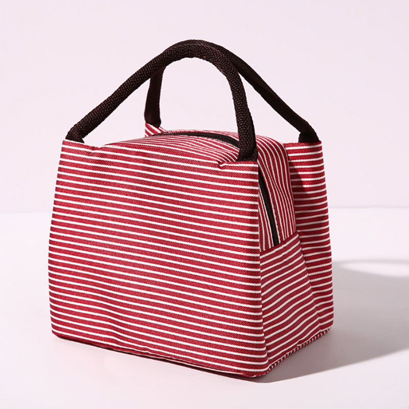 Isolierte Lunchtasche mit stilvollen Streifen Skanto