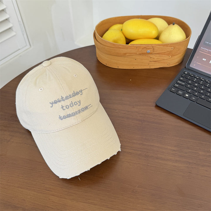 Damen Cap mit Grafik im Used-Look Skanto