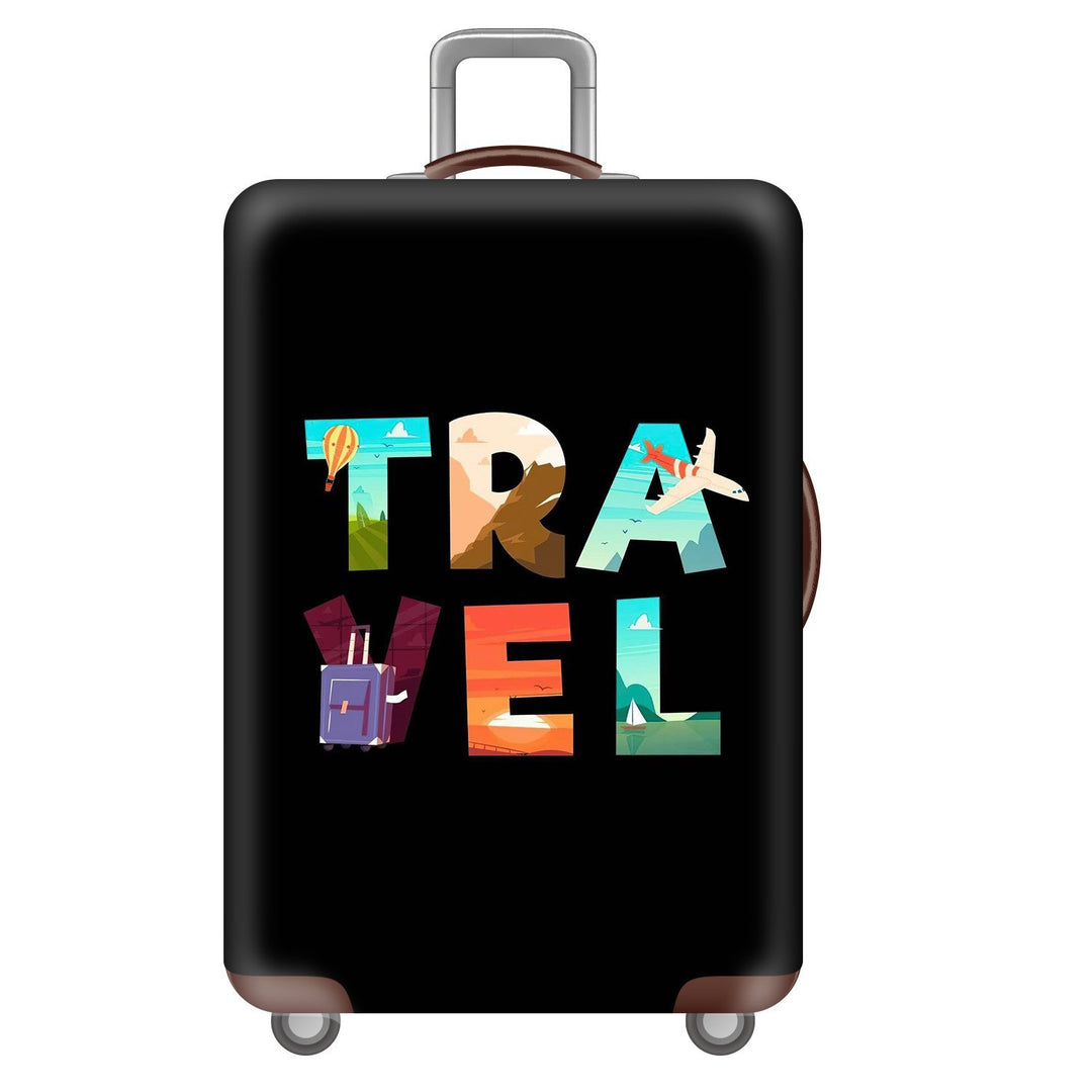 Unisex Hartschalen-Trolley mit Löwenporträt-Print, stoßfester ABS-Polycarbonat-Schale, Multiwheel-Fahrwerk und TSA-Sicherheitsschloss Skanto