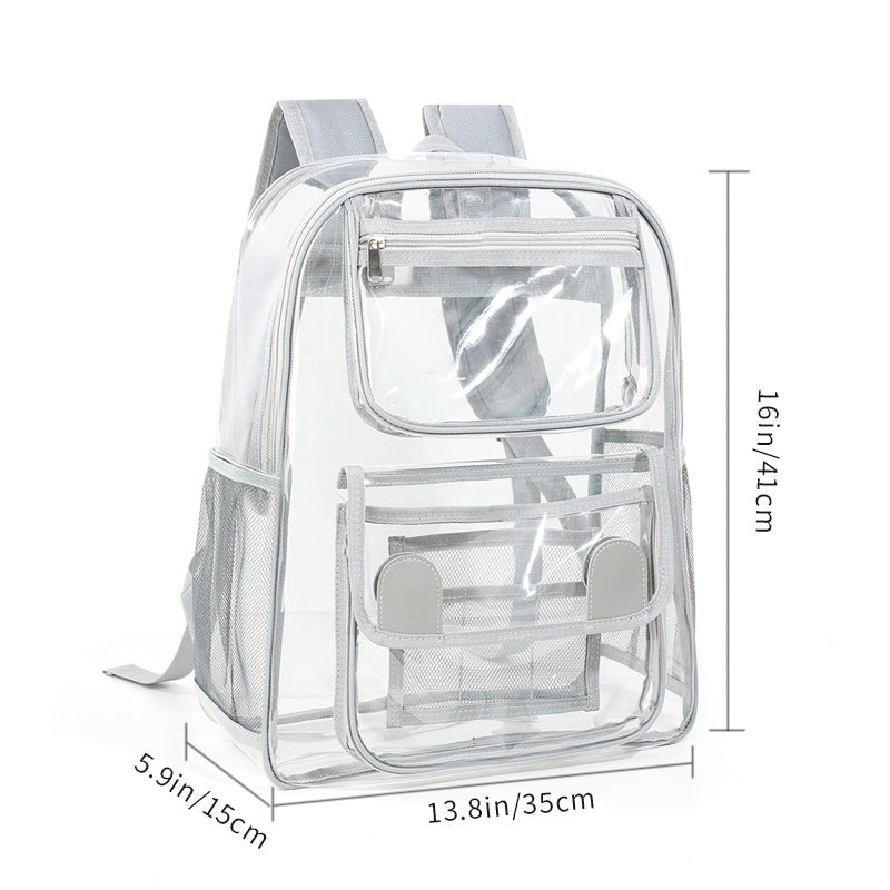 Transparenter Schulrucksack Skanto