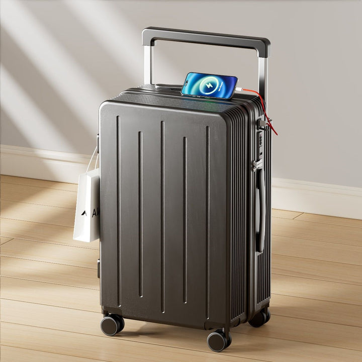 Hartschalenkoffer mit integrierter USB-Ladefunktion Skanto