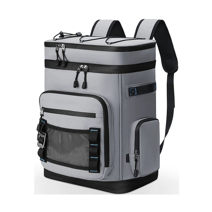 Unisex Isolierter Kühlrucksack mit Hartboden, mehreren Fächern und ergonomischen Gurten Skanto