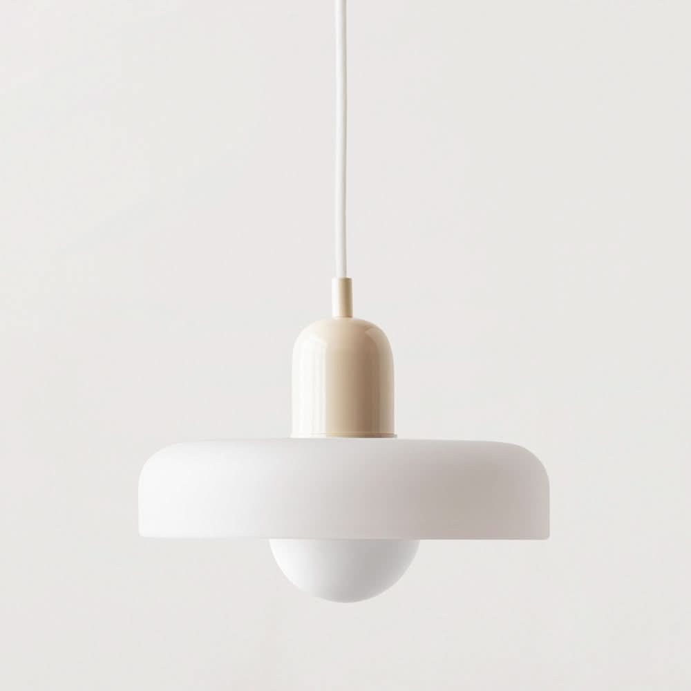 Skanto | Bauhaus Pendelleuchte aus farbigem Glas mit verstellbarer Aufhängung