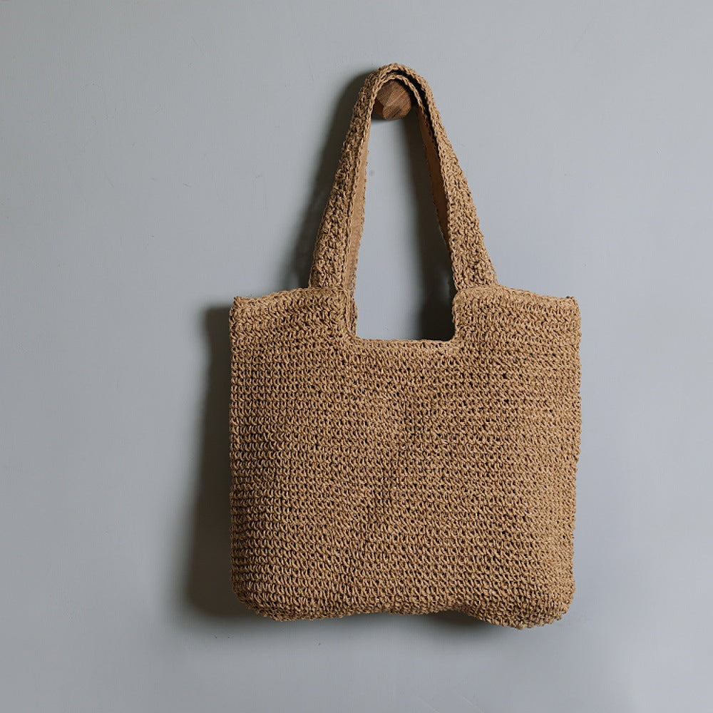 Handgemachte Tragetasche aus Naturmaterial Skanto