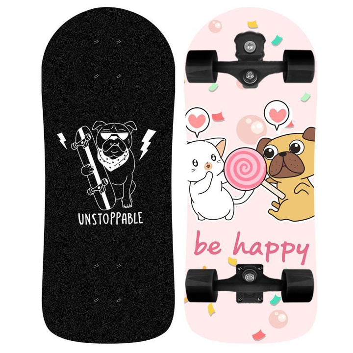 Kinder-Cartoon-Skater Skanto