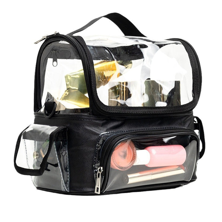 Praktische transparente Kosmetiktasche Skanto
