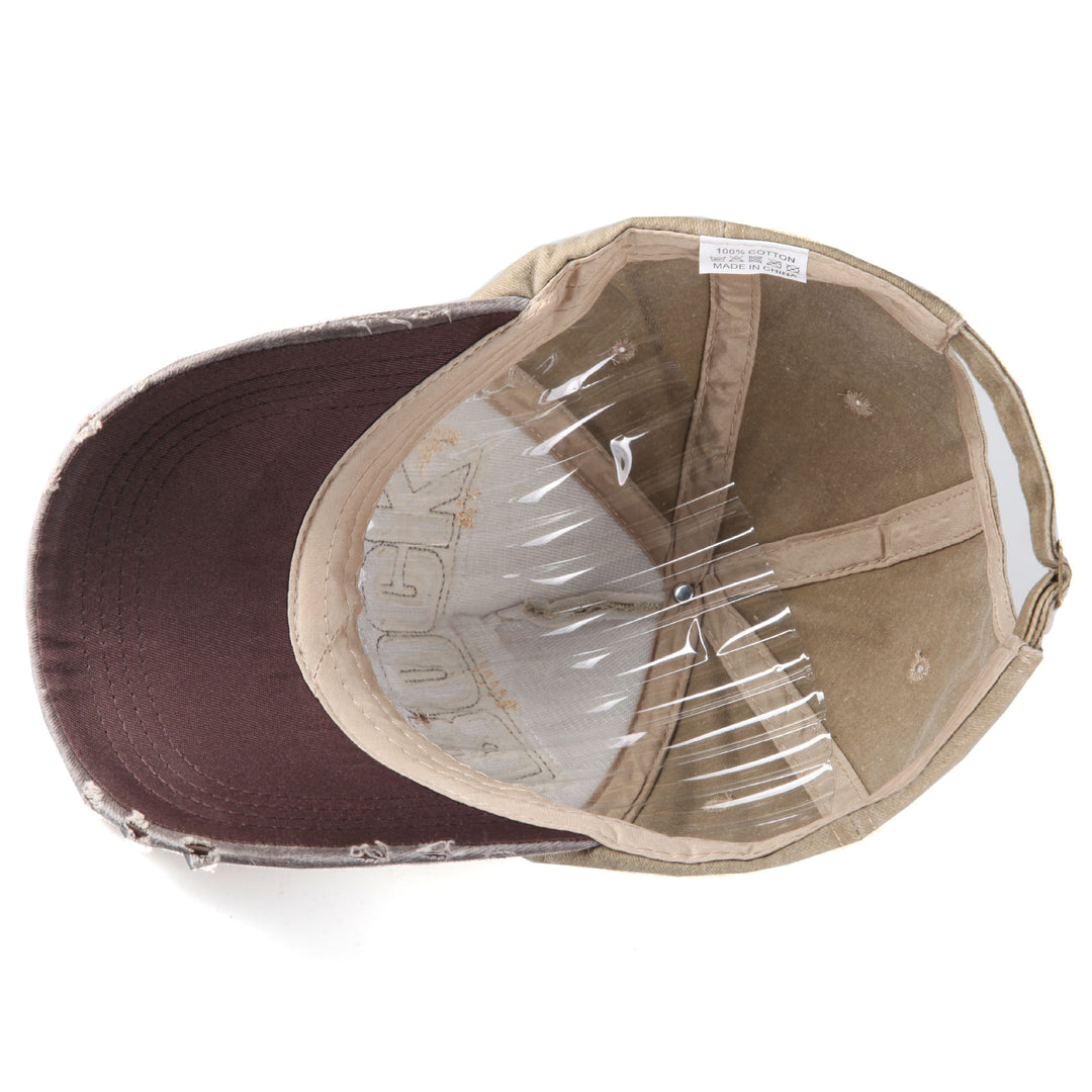 Herren Distressed Baseball Cap mit Grafik, verstellbar Skanto