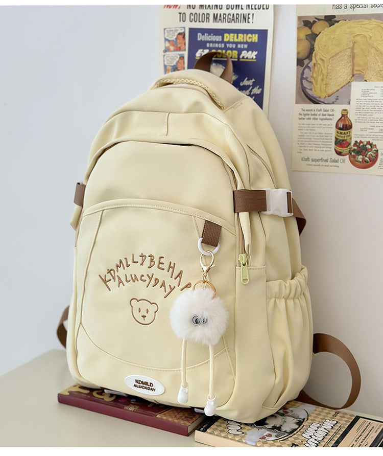 Niedlicher Charakter Design Schultasche