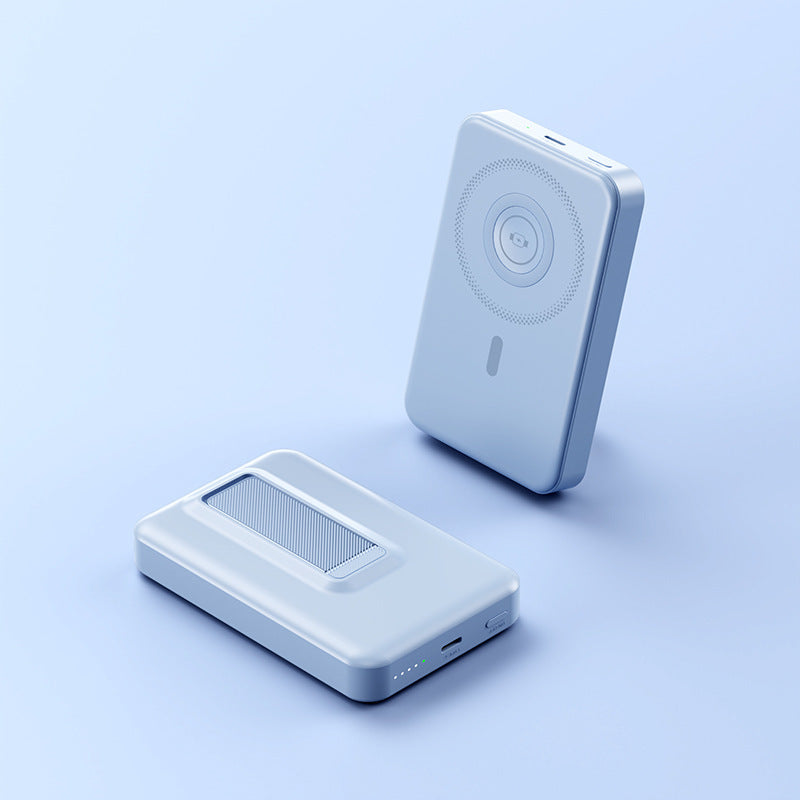 Tragbare Powerbank mit innovativer Magnettechnologie und integrierter Schnellladefunktion Skanto