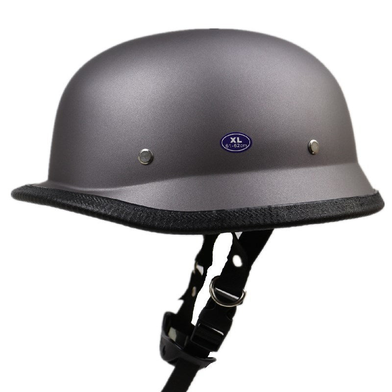 Vintage Halbschalenhelm Motorrad-Kopfbedeckung Skanto