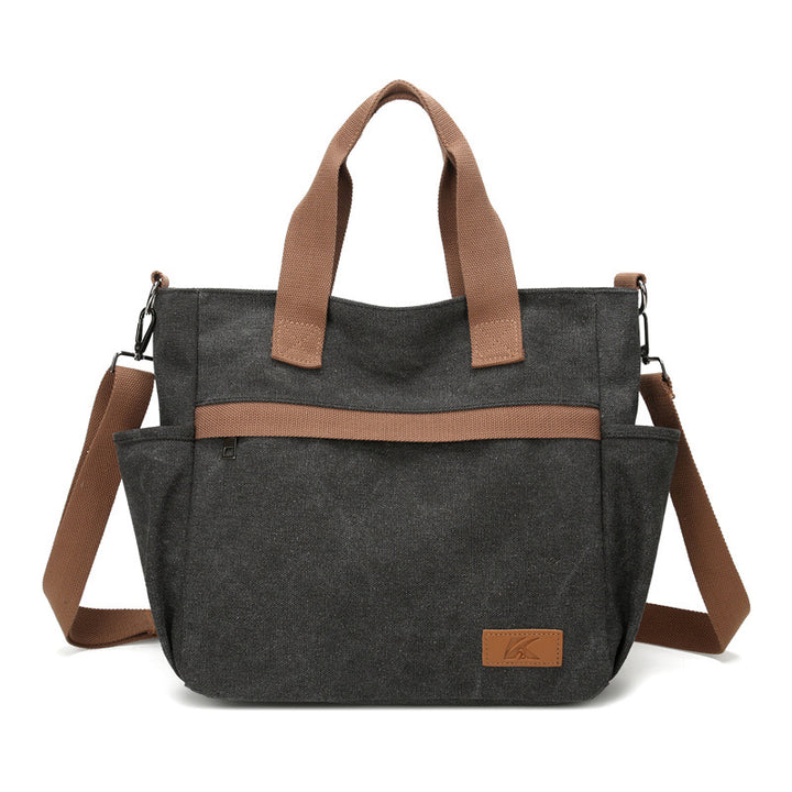 Vielseitige Alltagsschultertasche mit mehreren Fächern Skanto