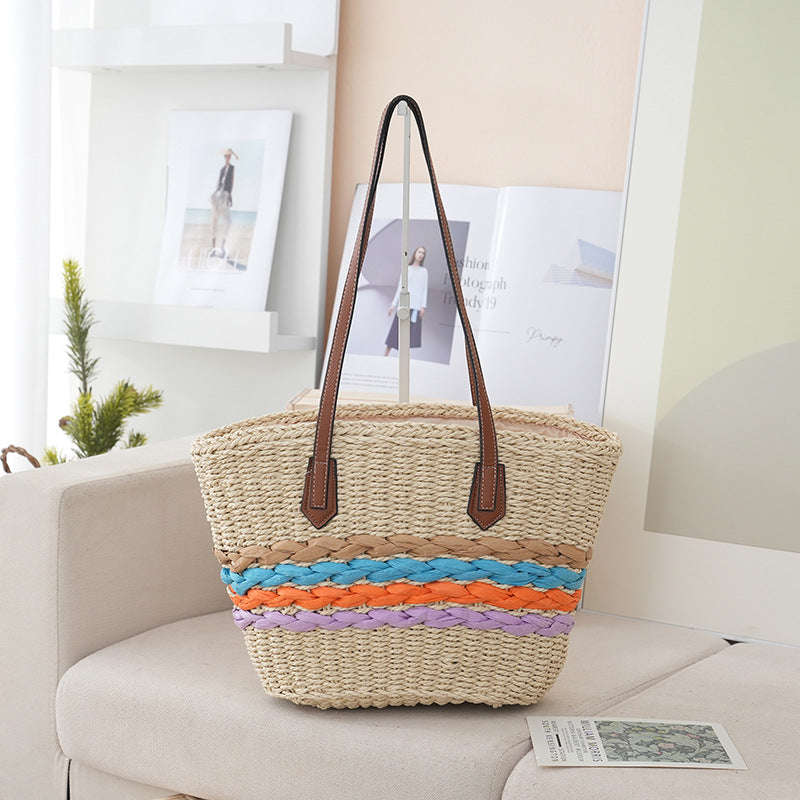 Handgemachte Boho-Strandtasche Skanto