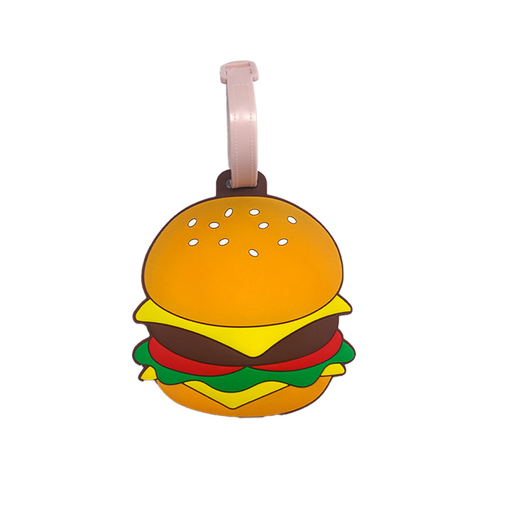 Lustiger Hamburger-Gepäckanhänger Skanto