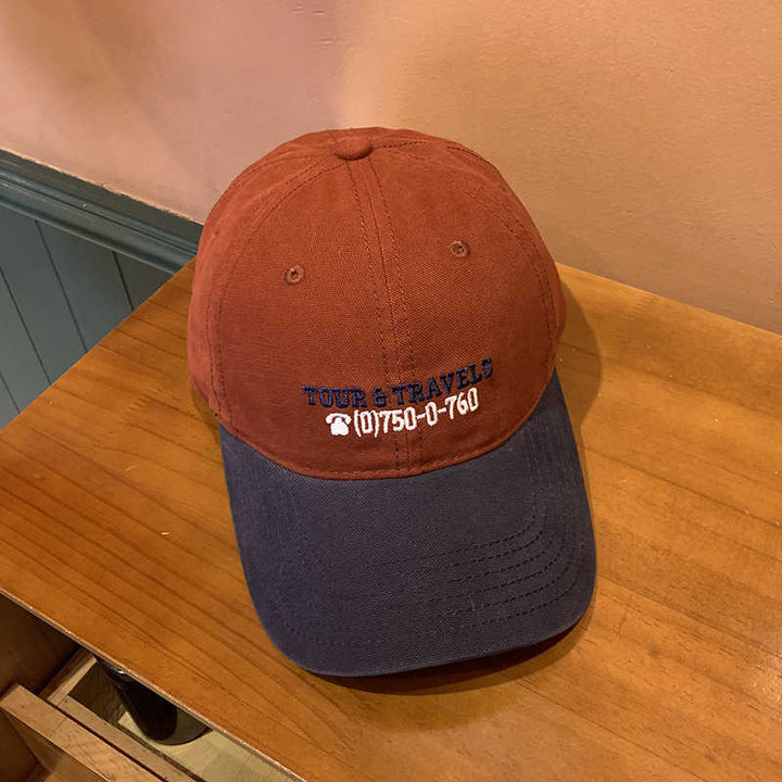 Herren Freizeit Reise-Motiv Baseballkappe Skanto