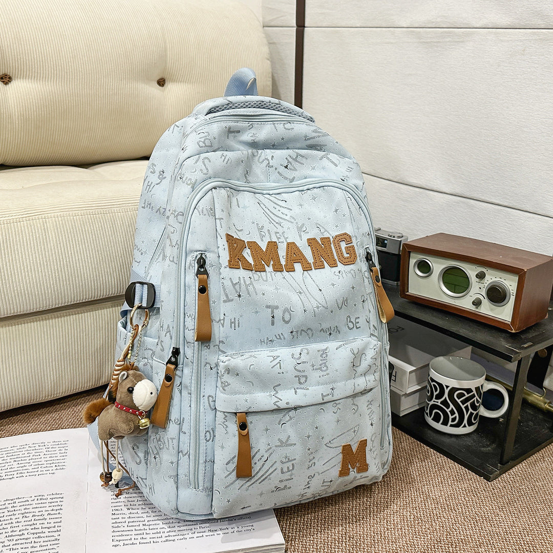 Lässiger Canvas-Schulrucksack Skanto