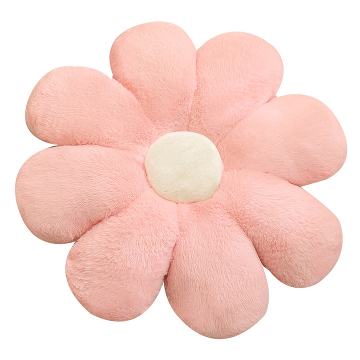 Plüsch-Sitzkissen in Blumenform Skanto