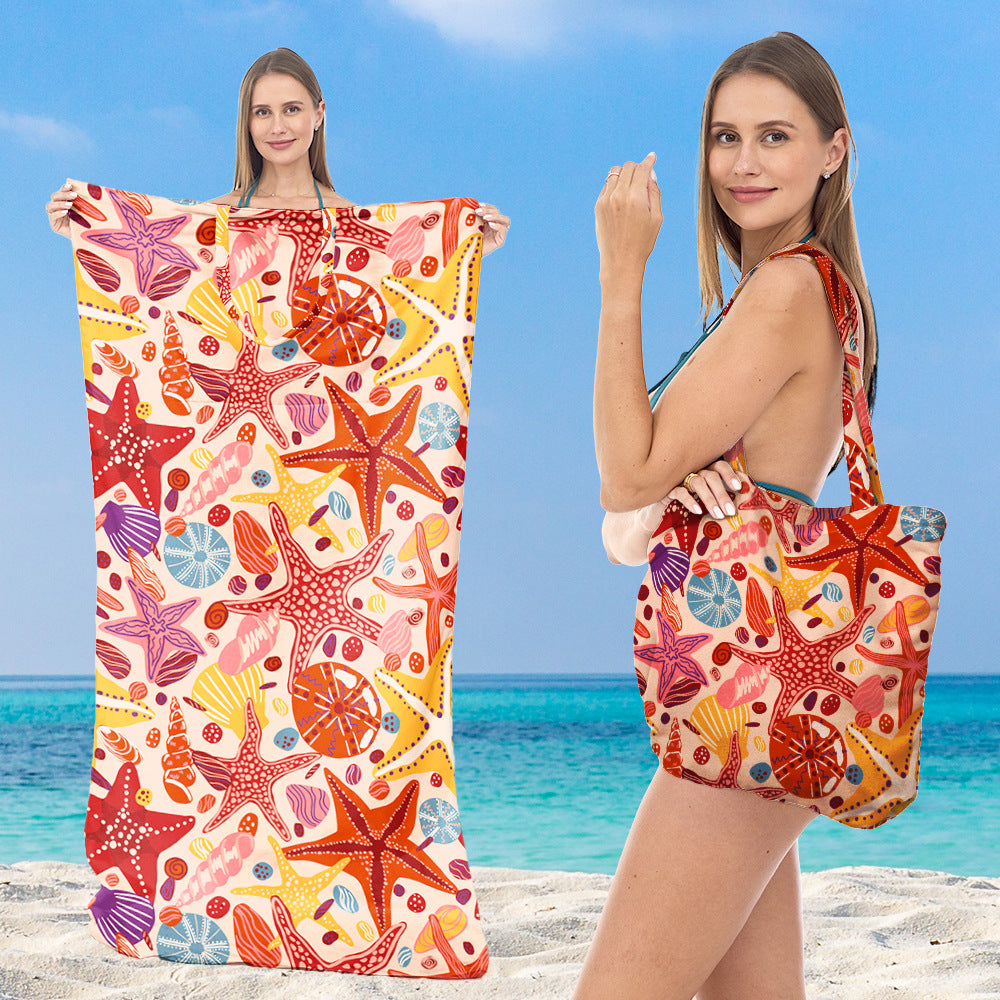 Rucksack mit elegantem Blumenmuster Skanto