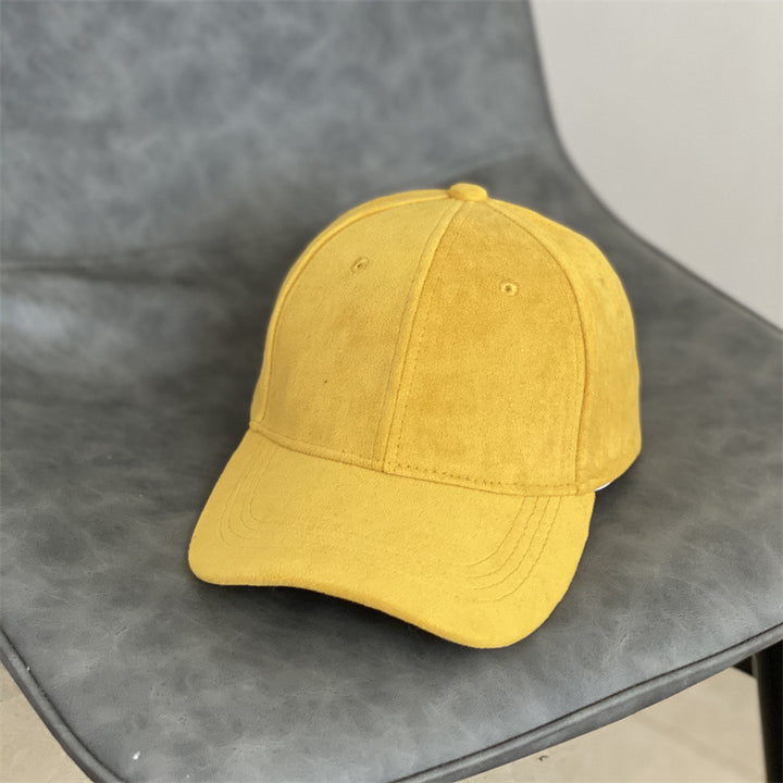 Klassische Herren-Cap mit Wildleder-Optik Skanto