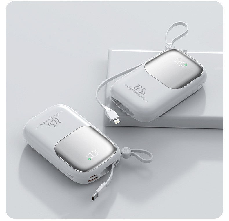 Leistungsstarke Powerbank mit Smart Charging und Digitalanzeige Skanto