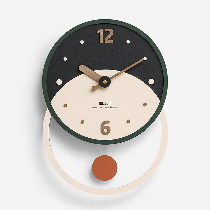 Skanto | Nordische minimalistische Wohnzimmer-Wanduhr