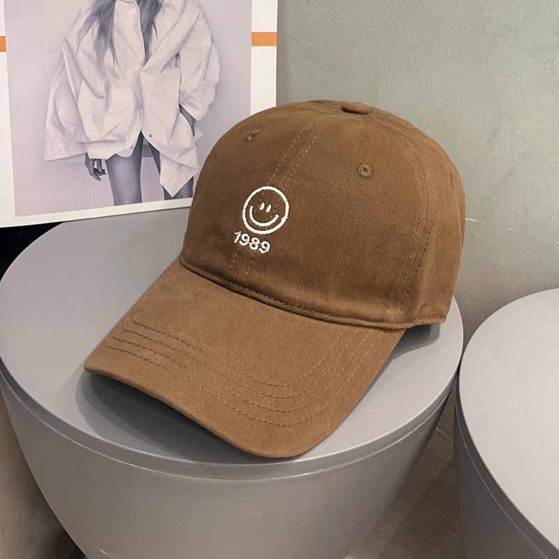 Lässige Herren-Baseballkappe Skanto mit Smiley-Stickerei