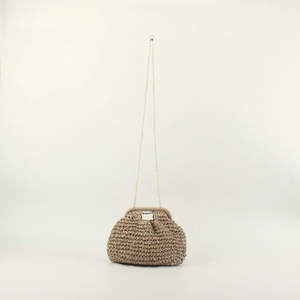 Stylische Handtasche mit Kettengriff Skanto