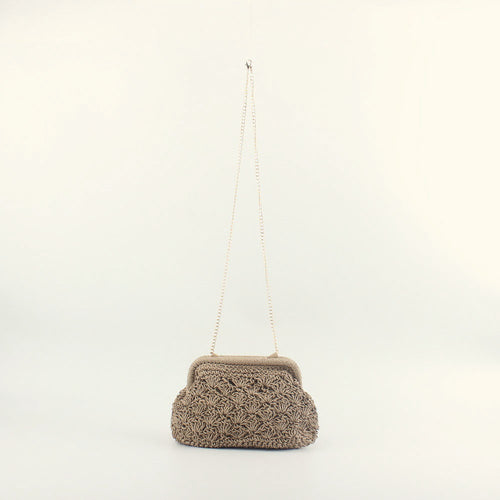 Elegante Clutch-Tasche im Häkelstil Skanto