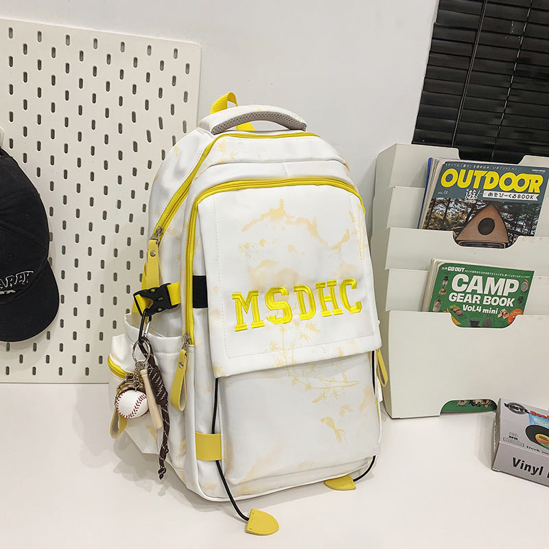 Urbaner Rucksack mit künstlerischem Design