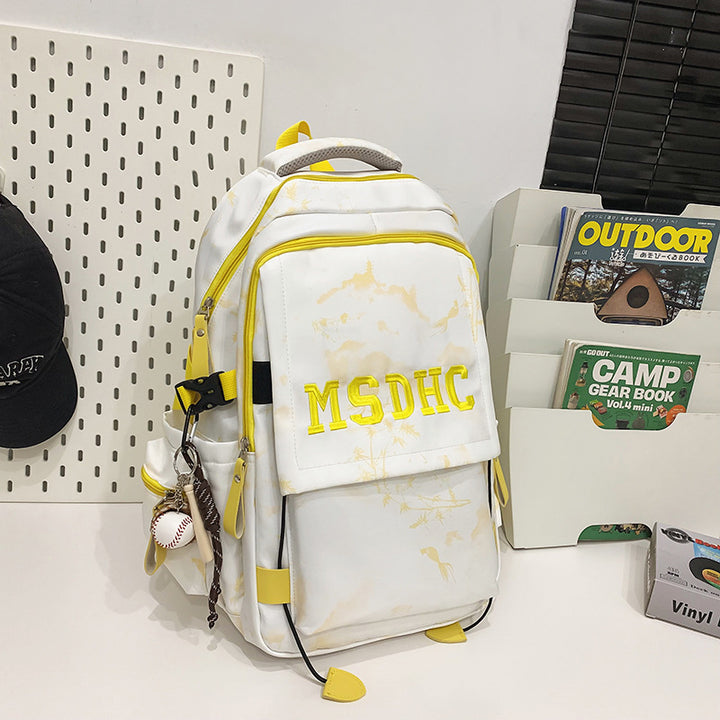 Urbaner Rucksack mit künstlerischem Design