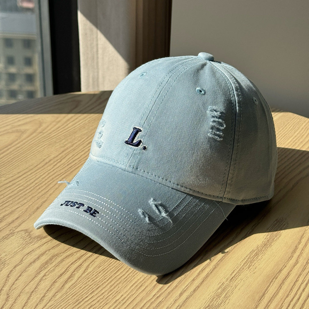 Damen Baseball Cap aus Baumwolle im Used-Look Skanto