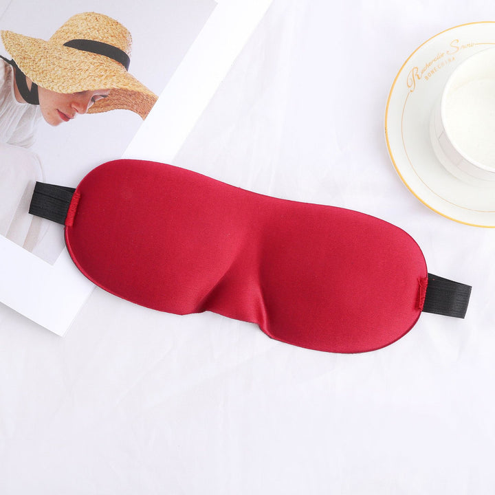 Unisex 3D-Kontur-Augenmaske mit Memory-Schaum, weichem Nasensteg und verstellbarem Komfortband Skanto