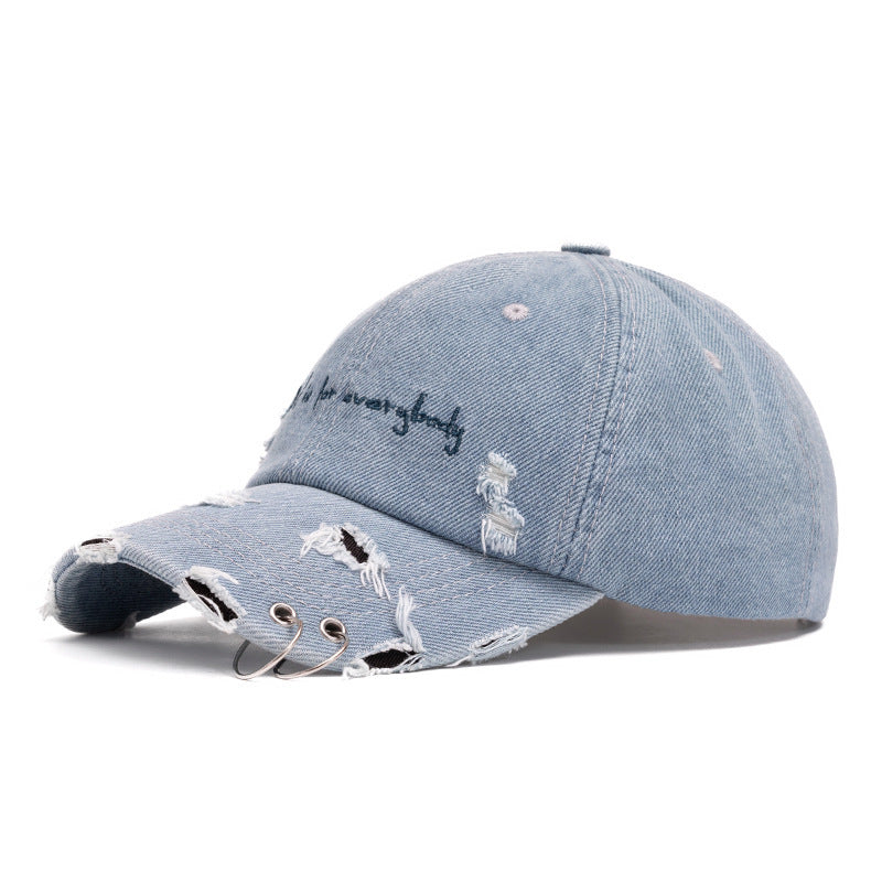 Unisex Distressed Grafik-Baseballkappe Skanto 1784270467