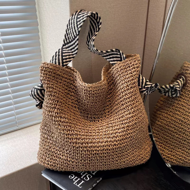 Stroh-Shopper-Tasche mit modernem Design Skanto