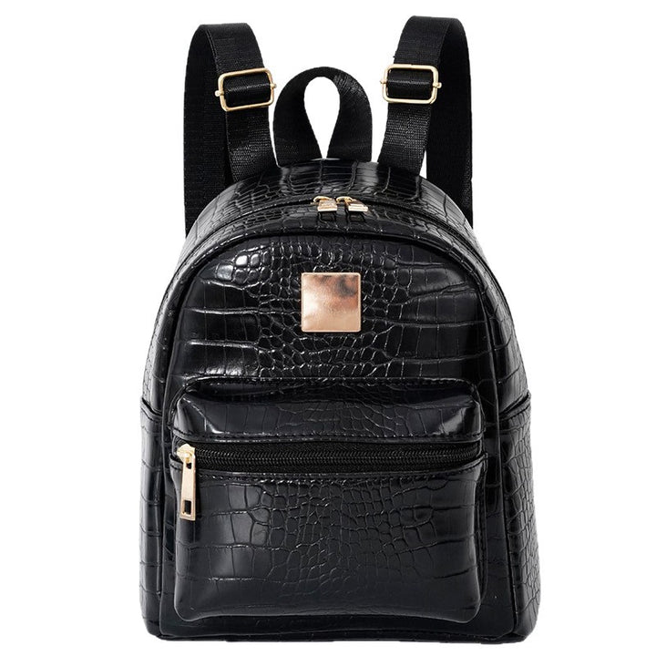 Rucksack im eleganten Krokodil-Look Skanto
