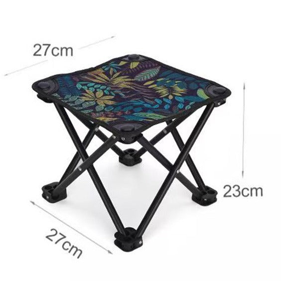 Faltbarer Campinghocker mit farbenfrohem Design Skanto