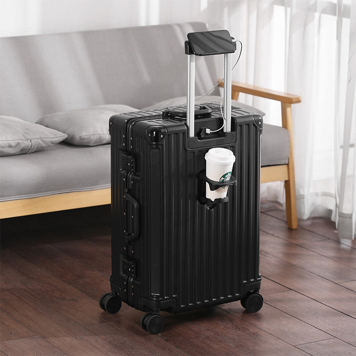 Unisex Eleganter und strapazierfähiger TSA-freundlicher Hartschalen-Handgepäckkoffer Skanto