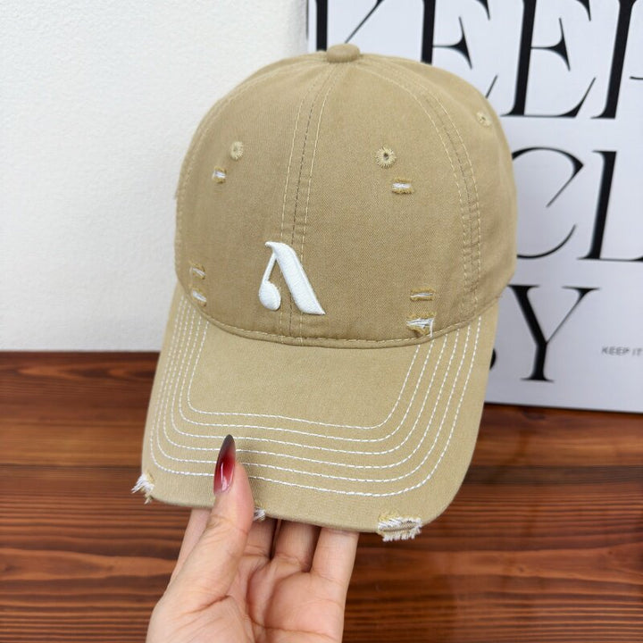 Herren Cap im Distressed Denim-Stil Skanto