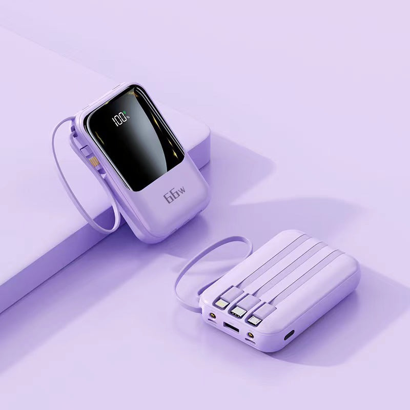 Multifunktionale Powerbank mit digitaler Ladeanzeige Skanto