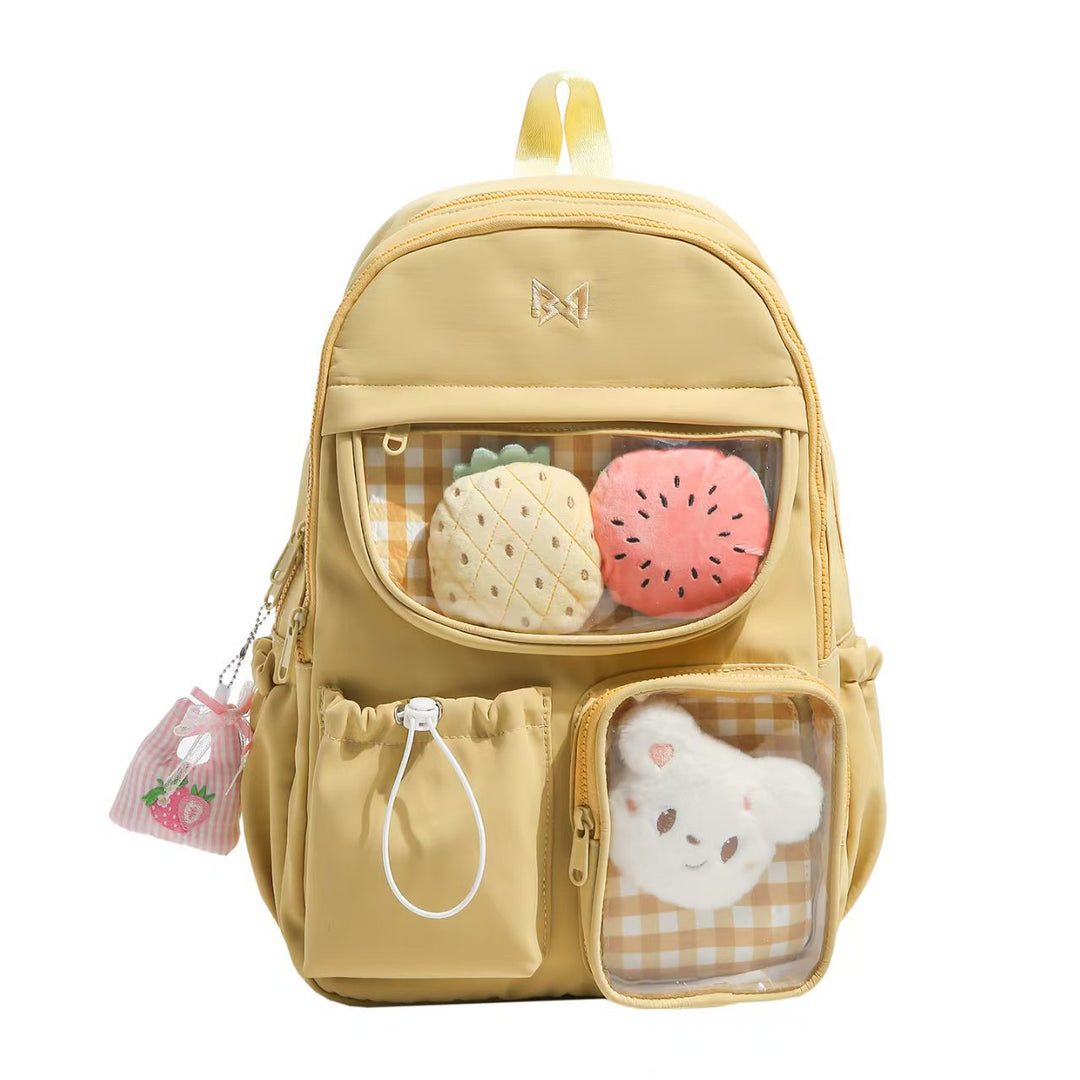 Rucksack Skanto mit transparenter Vordertasche